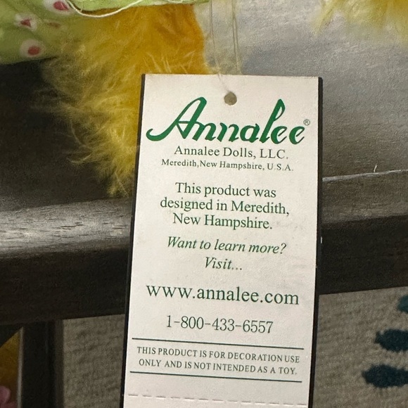 Annalee Dolls  5” EASTER BUNNY WITH BASKET NWT - Picture 6 of 8